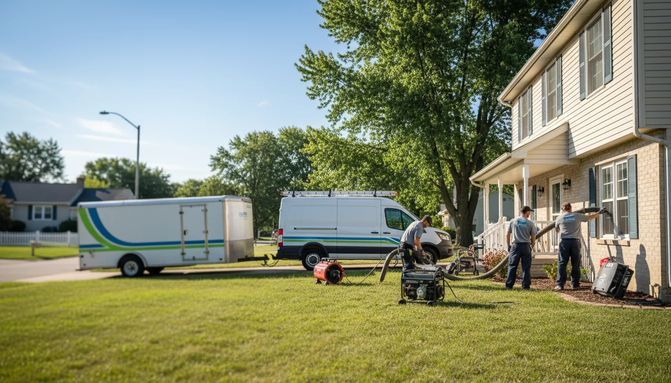 Flooded Basement Restoration And Cleanup With Repair in Viroqua, WI near me